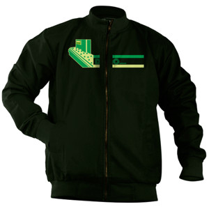 Jaket Bomber Demo Shirt