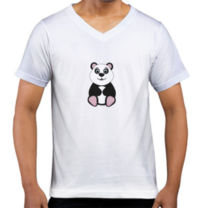 Kaos  Panda pink cute