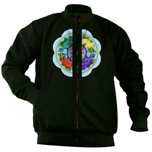 Jaket Bomber lotus iguana