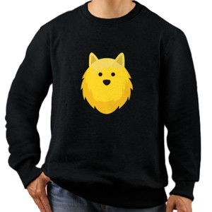 Jaket Sweater Cute dog - thisrt Lucu
