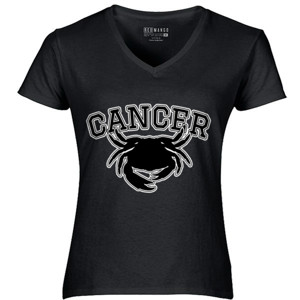 Kaos Zodiak Cancer Hitam