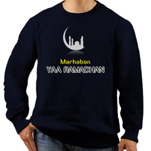 Jaket Sweater Marhaban Yaa Ramadhan Y