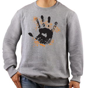 Jaket Sweater Grunge Hand  