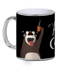 Mug Silver IT IS ALWAYS A GOOD TIME FOR COFFEE