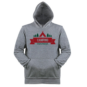 Jaket Hoodie Camping Indonesia