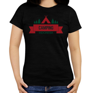 Kaos Camping Indonesia