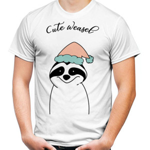 Kaos Cute weasel