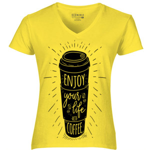Kaos Ejoy with your Coffee