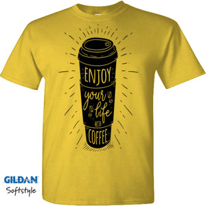 Kaos Ejoy with your Coffee