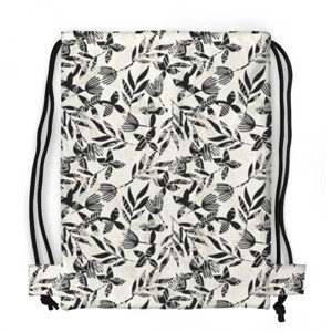 Tas Serut Fullprint Dedaunan 2