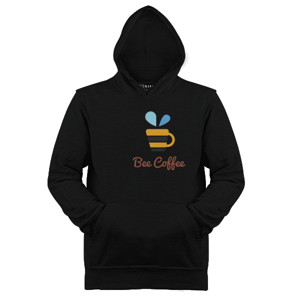 Jaket Hoodie KAOS DESIGN BEE COFFEE