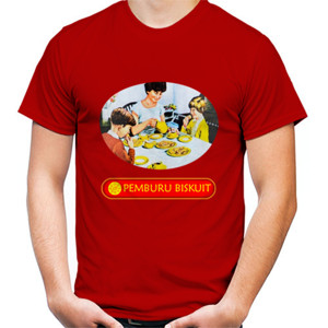 Kaos Pemburu Biskuit Lebaran