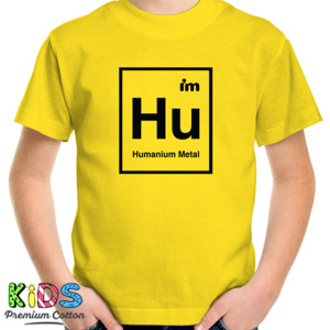 Kaos humanium metal hitam
