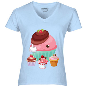Kaos Cup Cake Lover