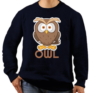Jaket Sweater burung hantu