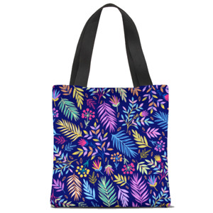 Tas Tote Fullprint EXOTIC FLOWER