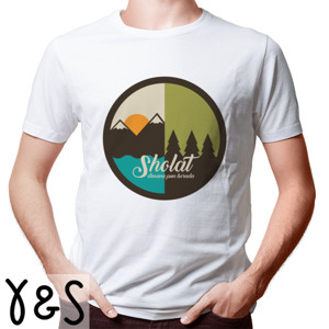 Kaos Sholat dimanapun berada