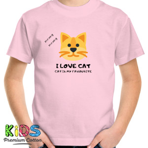 Kaos i love cat