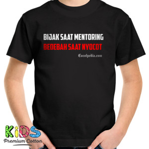 Kaos Bijak saat mentoring bedebah saat bacot