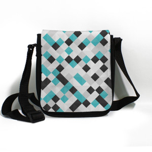 Tas Selempang Motif kotak-kotak
