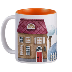 Mug Winter Houses-4