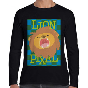 Kaos LION PIXEL