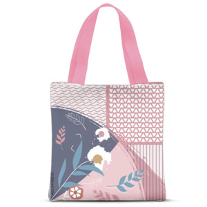 Tas Tote Fullprint tottebag full printed s1 bunga 