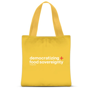 Tas Tote Fullprint democraitizing food sovereignty