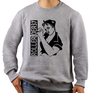 Jaket Sweater Kaos Skate Board - Roller Derby (SB7FG)