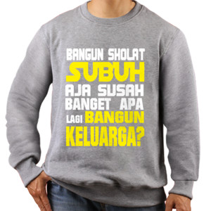 Jaket Sweater sholat subuh