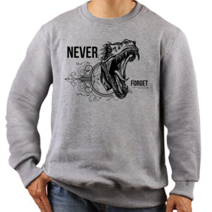 Jaket Sweater Never Forget