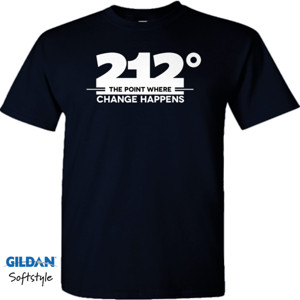 Kaos T-shirt 212 The Point Where Change Happens