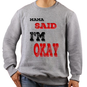 Jaket Sweater Mama Said #Hoper