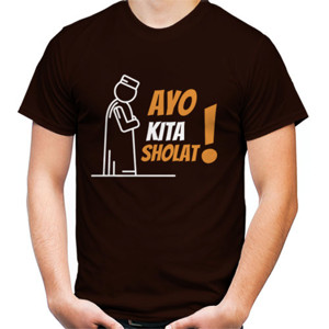Kaos Ayo Kita Sholat