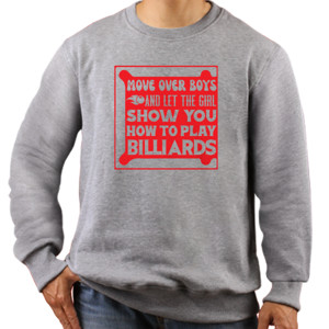 Jaket Sweater Kaos Billiard / Baju Bilyar 102