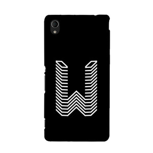 Logo huruf W gamer Casing HP