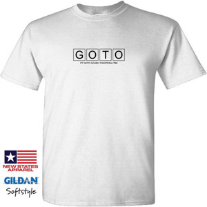 Kaos GOTO PT Goto Gojek Tokopedia Tbk V1 Light Color