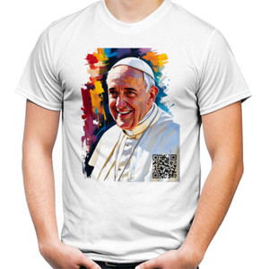 Kaos Pria POPE FRANCIS 010