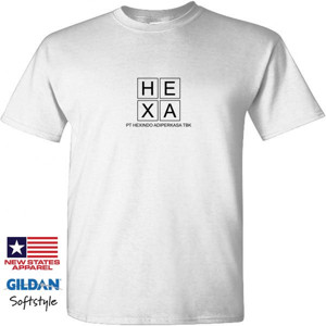 Kaos HEXA PT Hexindo Adiperkasa V2 Light