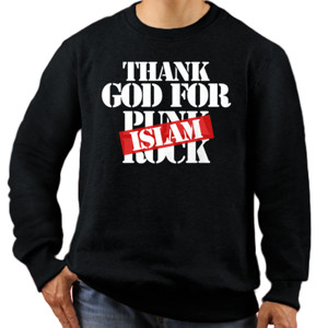 Jaket Sweater Thank god for islam