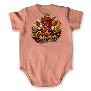 Baby Jumper Kaos Cabai Pedas Nusantara