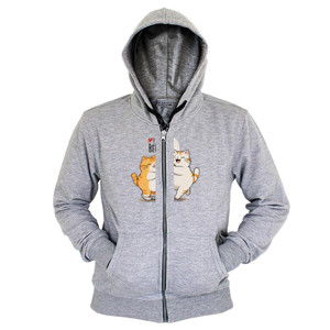 Hoodie Zipper Play With Beloved