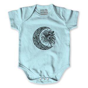 Baby Jumper Premium - Seni Garis Abstrak Gambar Singa
