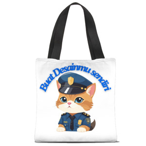 Tas Tote Fullprint totebag canvas