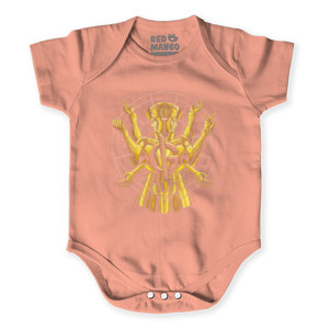Baby Jumper kaos gold cloth gemini