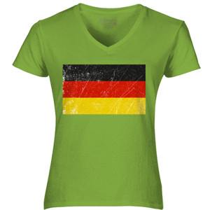 Kaos Germany Grunge Flags  