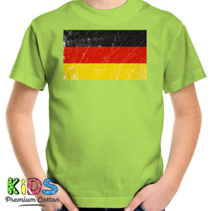 Kaos Germany Grunge Flags  