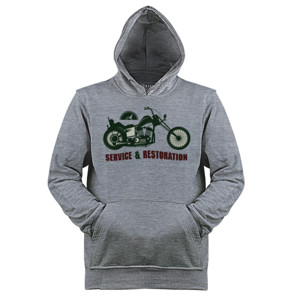 Jaket Hoodie Motor - Service & Restoration