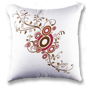 Bantal Bantal Sofa corak batik lingkaran