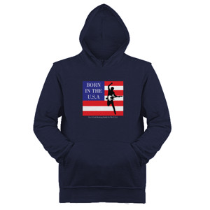 Jaket Hoodie Born in USA